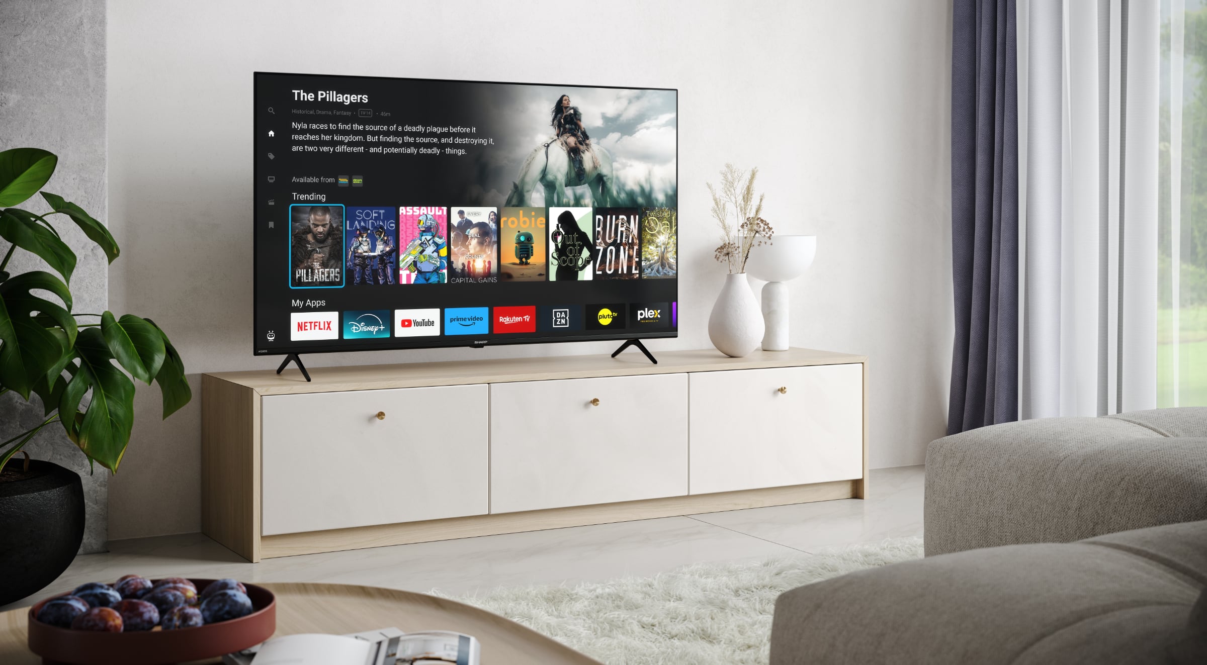 影音 | 夏普推出首款搭载 TiVo OS 的智能电视-PCX 梦旅人